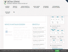 Tablet Screenshot of cerkno.si